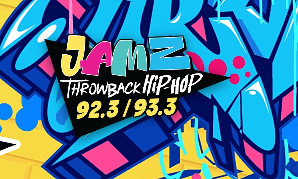 JAMZ Throwback Hip-Hop 92.3 / 93.3 station tile